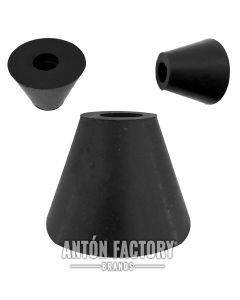 Cono Goma Bocatapa Máquina finisaje repuesto-1