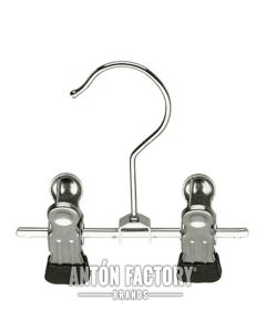 Percha Pinza Cuelga Calzado Doble