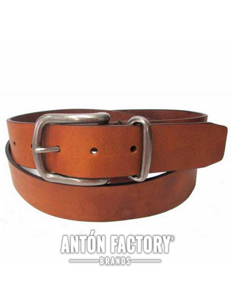 Emilio Faraoni Cinturón Hombre Cuero Liso Abatanado 40 mm Ref: 5026