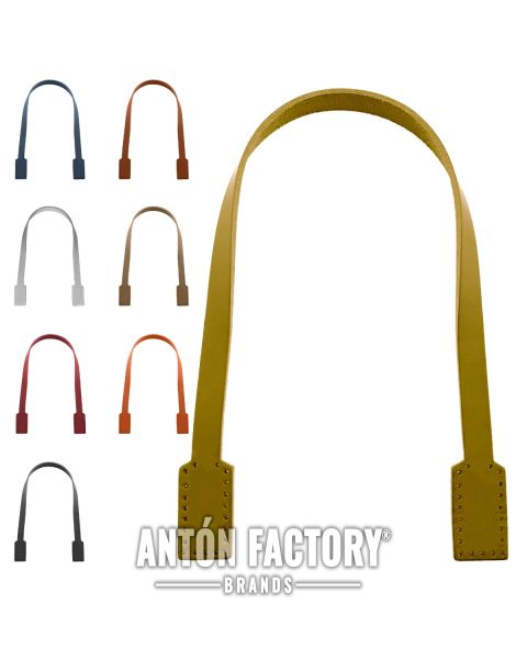 Asa tira bolso Vaquetilla Cuero Genuino Casual