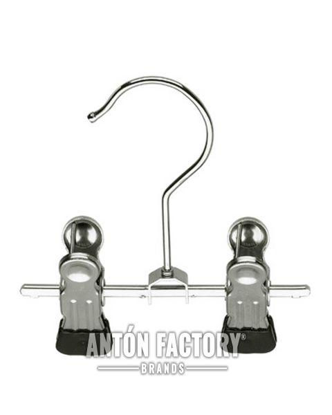 Percha Pinza Cuelga Calzado Doble