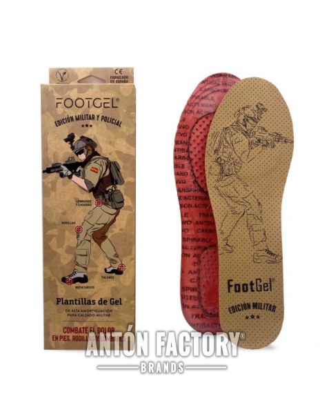 Footgel Plantilla Calzado Militar & Police