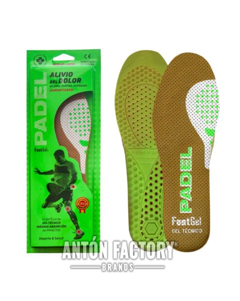 Footgel Plantilla Calzado Padel