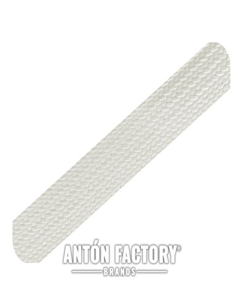 Tira Trenza Rafia blanca Calzado