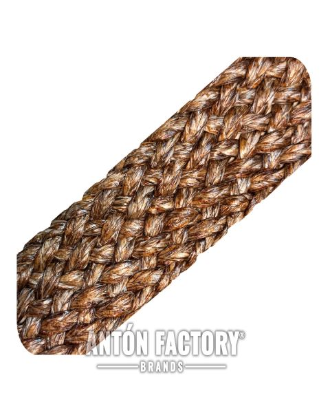 Tira Trenza Rafia Moka Madagascar Calzado